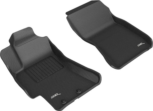 3D MAXpider Kagu Front Floor Mats for 2008-2011 Subaru Impreza/WRX/WRX STI