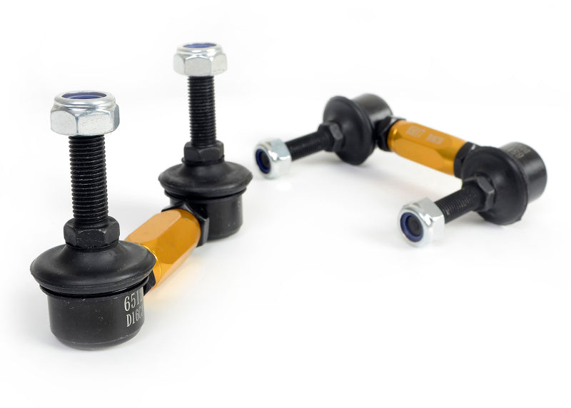 Whiteline KLC144 Rear Sway Bar Link Kit Adjustable Ball Link