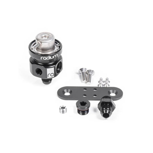 Radium Engineering Fuel Pressure Regulator W/ 4 Bar Bosch Reg - #20-0010-01