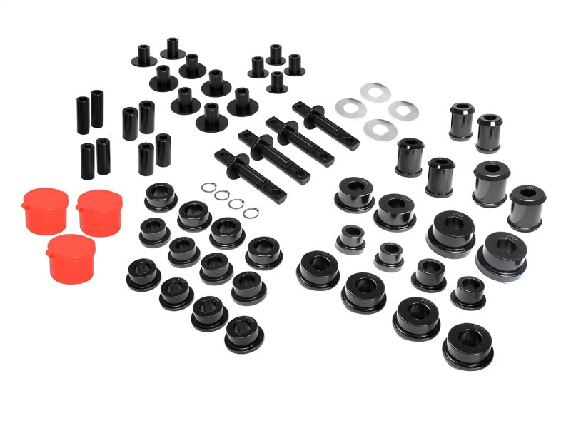 aFe Control Arm Bushing/Sleeve Set 97-13 Chevrolet Corvette C5/C6 Black - #470-401001-B
