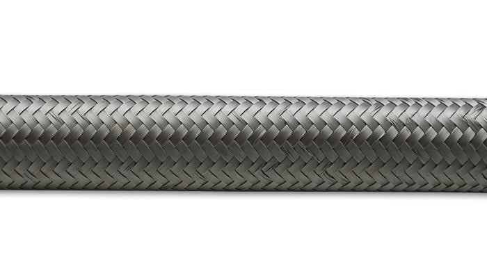 Vibrant -8 AN SS Braided Flex Hose (5 foot roll)