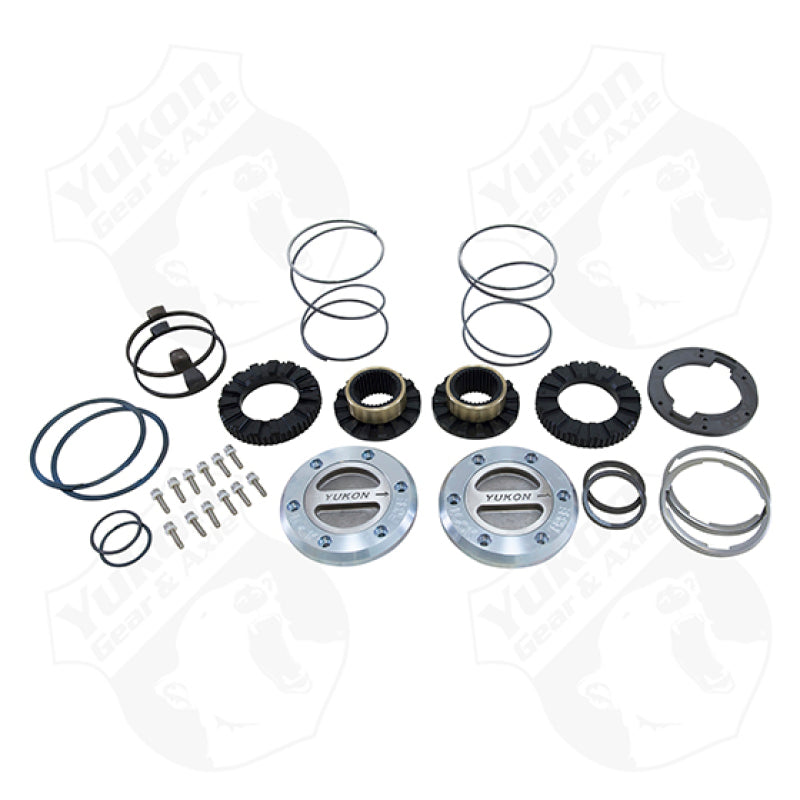 Yukon Gear & Axle YHC70009 Hardcore Locking Hub Set for 00-08 Dodge 1-Ton Front with Spin Free Kit