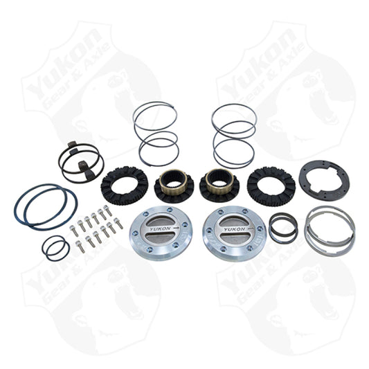 Yukon Gear & Axle YHC70009 Hardcore Locking Hub Set for 2000-2008 Dodge 1-Ton Front with Spin Free Kit