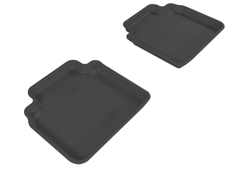 3D MAXpider Kagu Rear Floor Mats for 2008-2012 Honda Accord