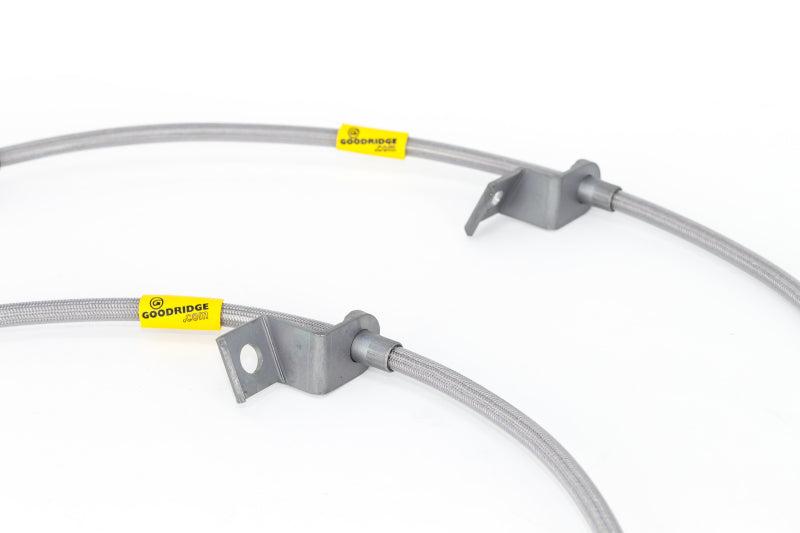 Goodridge 05-14 Ford Mustang (w/ABS) Stainless Steel Brake Line Kit 12364