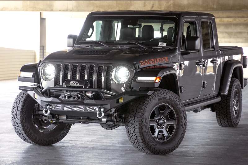 DV8 Offroad 07-18 Jeep Wrangler JK / 18-23 Wrangler JL / 20-23 Gladiator JT MTO Series Front Bumper - #FBJL-12