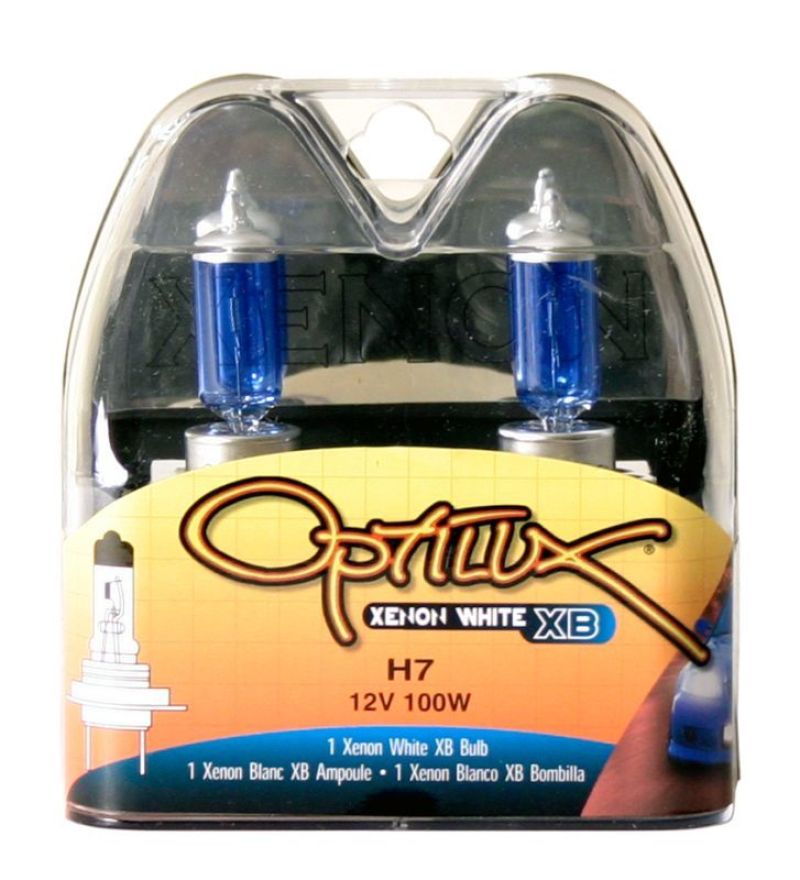 HELLA H71070307 Optilux H7 100W XB Extreme Blue Bulbs Pair