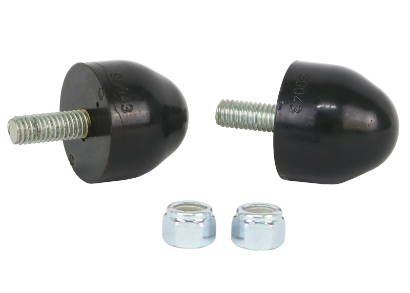 Whiteline W93506 Universal Bump Stops H 39.7mm 38.1mm Dia Bullet Shaped