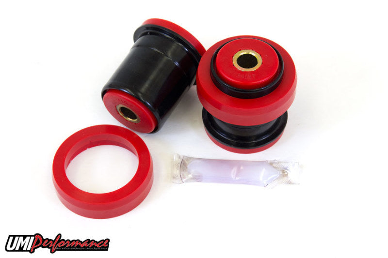 UMI Performance 3600-R Rear End Housing Bushings Polyurethane Red