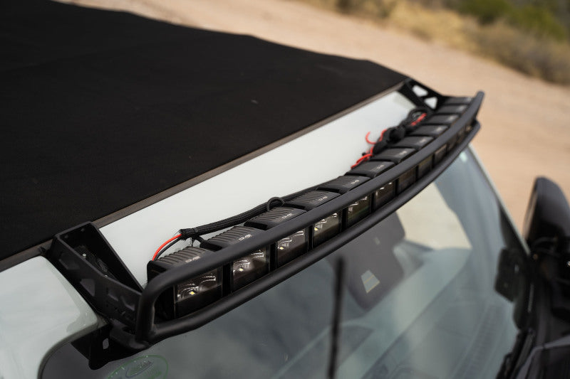 DV8 21+ Ford Bronco Curved Light Bracket for 12 3in. Pod Lights - #LBBR-03