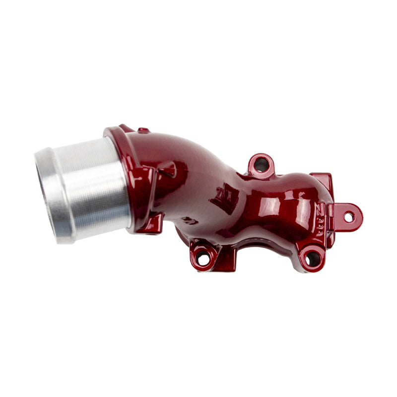 Wehrli Custom Fabrication WCF100188-RED Thermostat Housing WCFab Red for 2017-2026 Chevrolet Silverado / GMC Sierra 2500 HD / 3500 HD 6.6L L5P Duramax