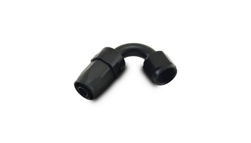 Vibrant -4AN 120 Degree Elbow Hose End Fitting