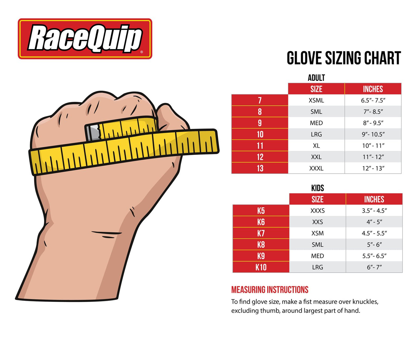 RaceQuip 355003 Black 2-Layer SFI-5 Glove - Medium