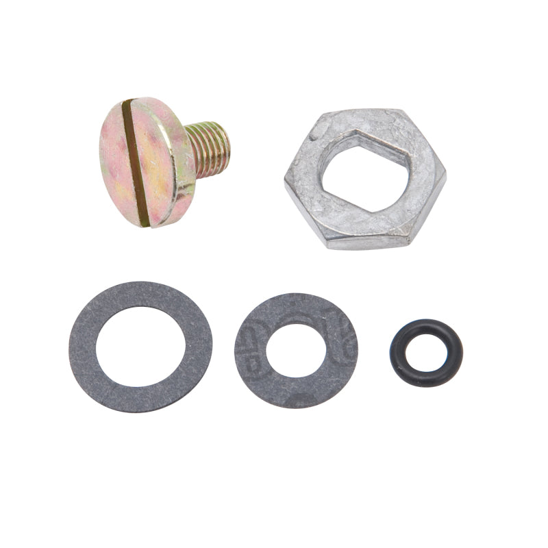 Edelbrock 12600 Hardware Kit Needle And Seat Assembly Two Gaskets And One O-Ring