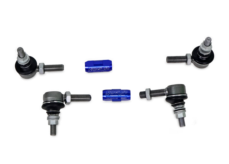 SuperPro Rear Sway Bar Link Kit - Heavy Duty Adjustable