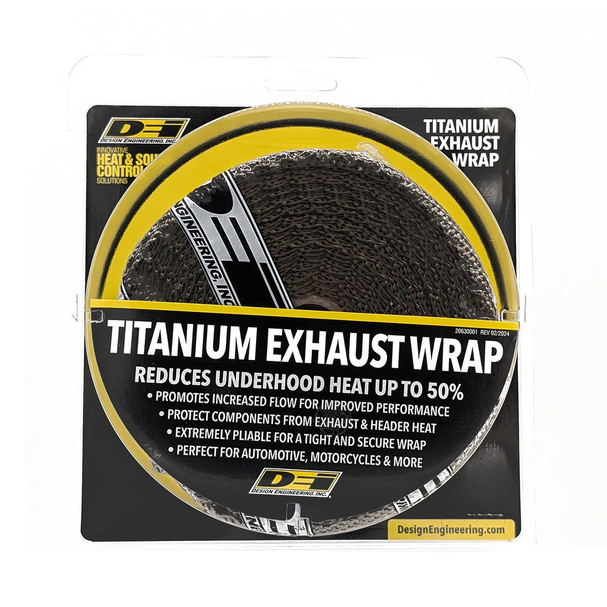 DEI Exhaust Wrap 2in x 50ft - Titanium