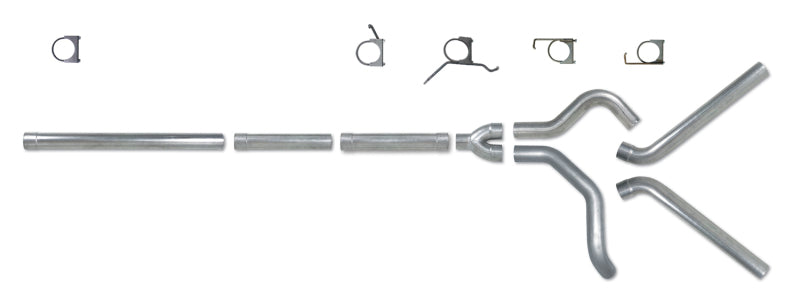Diamond Eye K4236A-RP 4in Cat-Back Exhaust Muffler Replacement Pipe - 2004-2007 Dodge Ram 2500/3500 | Aluminized