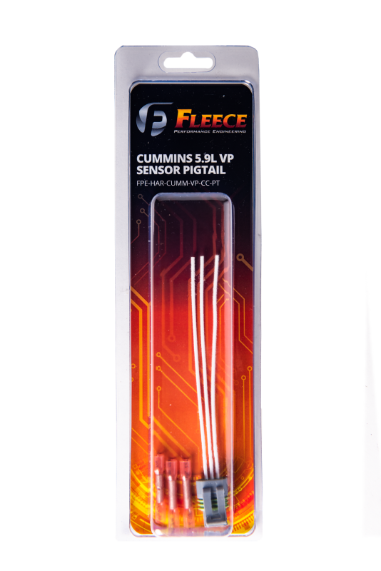Fleece Performance FPE-HAR-CUMM-VP-CC-PT for 98.5-02 Dodge 2500/3500 Cummins 5.9L VP Crankshaft & Camshaft Sensor Pigtail
