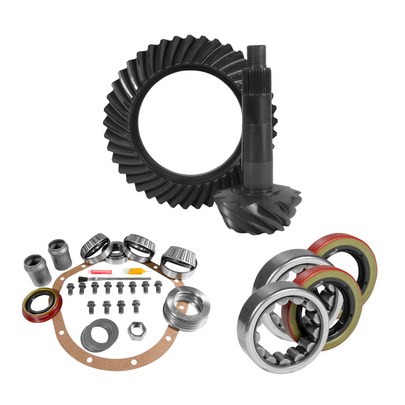 Yukon Gear & Axle YGK2225 8.875in for GM 12T 3.08 Rear Ring & Pinion Install Kit Axle Bearings and Seals