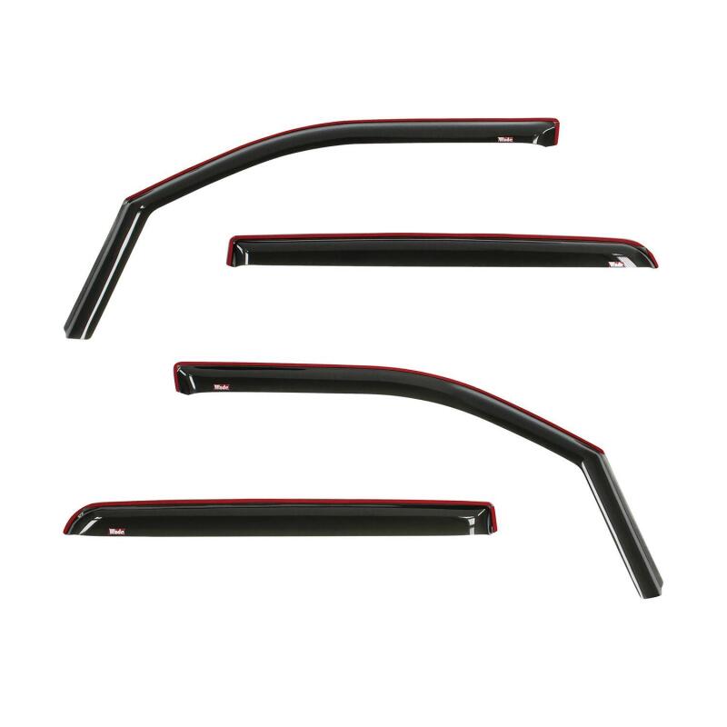 Westin 72-35407 In-Channel Wind Deflector 4-Piece for 2019-2026 Ram 1500 Crew Cab Smoke