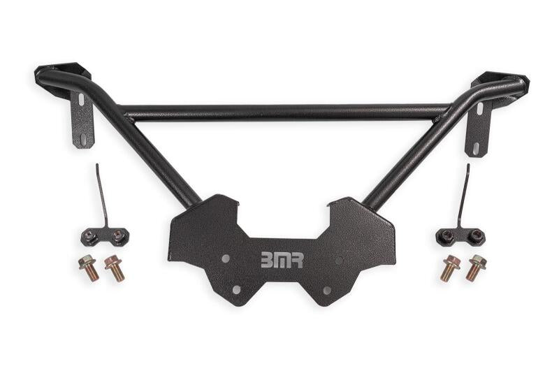 BMR Suspension 1964-1972 GM A-Body Front Reinforcement Brace - Black Hammertone