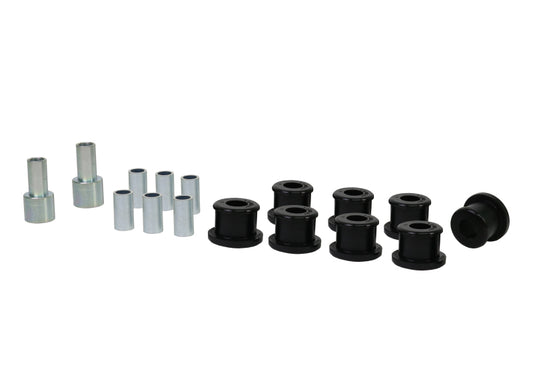 Whiteline W61753 Rear Inner & Outer Control Arm Bushing Kit for 1991-1996 Ford Escort, 1991-1996 Mercury Tracer, 1991-1994 Mazda Protege and More