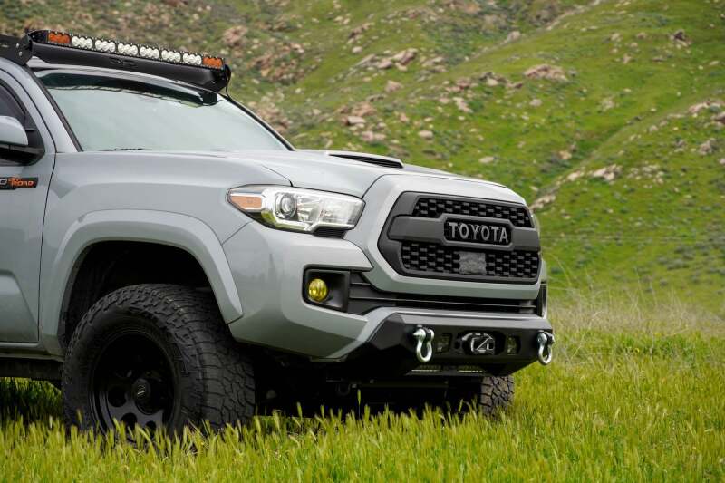 DV8 16-23 Toyota Tacoma Center Mount Winch Front Bumper - #FBTT1-06