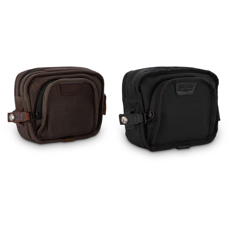 Burly Brand B15-1012B Handlebar Bag Black