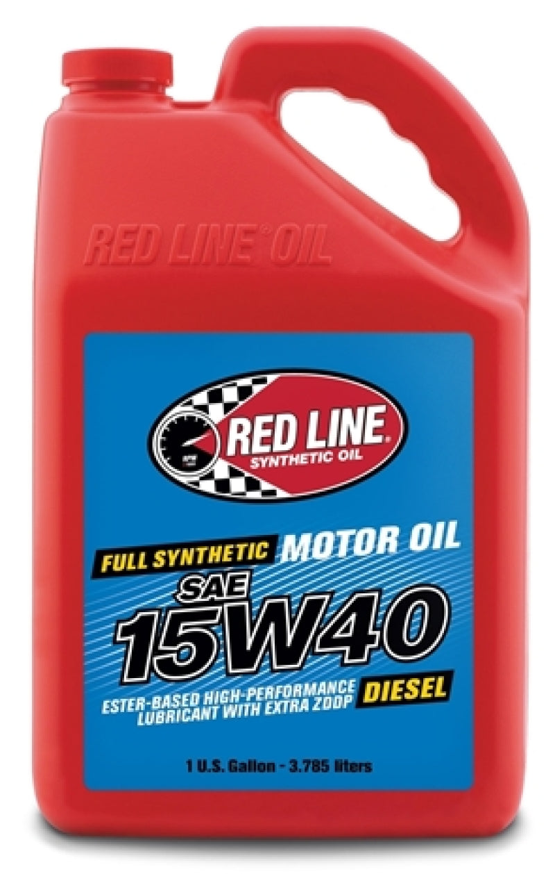 Red Line 21405 15W40 Diesel Oil - Gallon (4 Pack)