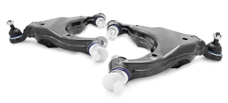 SuperPro Front Lower Control Arm, Ball Joint and HD Camber Pin Kit - Double Offset Extended Range of Adjustment (w/o KDSS)