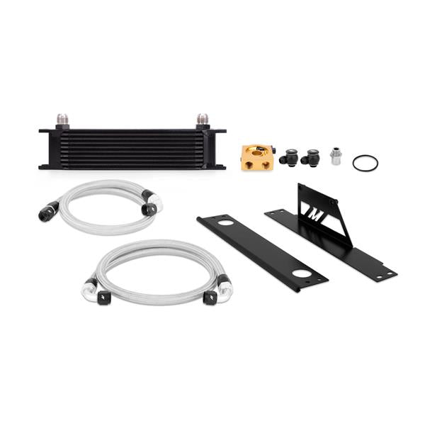Mishimoto 02-05 Subaru WRX/STi Thermostatic Oil Cooler Kit - Black - #MMOC-WRX-01TBK