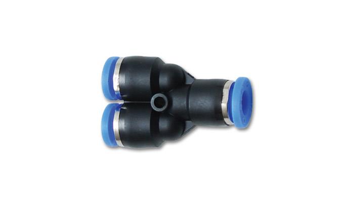 Vibrant for use with 1/4in (6mm) OD tubing Union inYin Pneumatic Vacuum Fitting