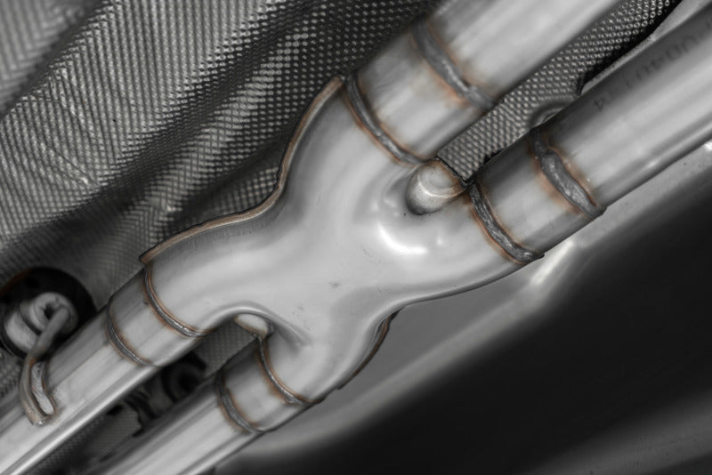 MBRP S52053CF 20-21 Ford Explorer ST 3.0L Ecoboost SS 2.5in Dual Rear Exit w/ Carbon Fiber Quad Tips - T304 - #S52053CF
