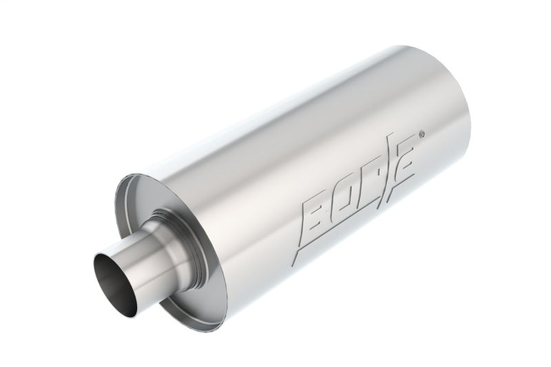 Borla 400024 Universal Performance 2.5in Inlet/Outlet Stainless Racing Muffler - #400024