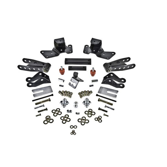 Belltech Shackle And Hanger Kit 1997-2000 for Chevrolet C2500/3500 Non dually 4in