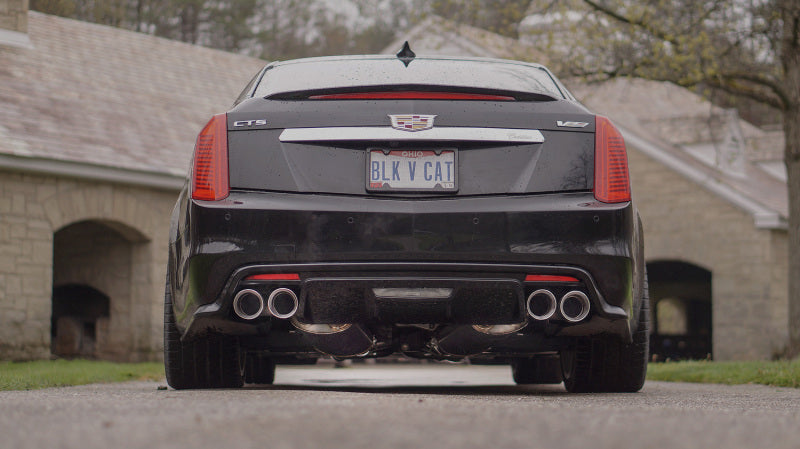 Stainless Works for 2016-2019 Cadillac CTS-V Sedan Catback Reson X-Pipe