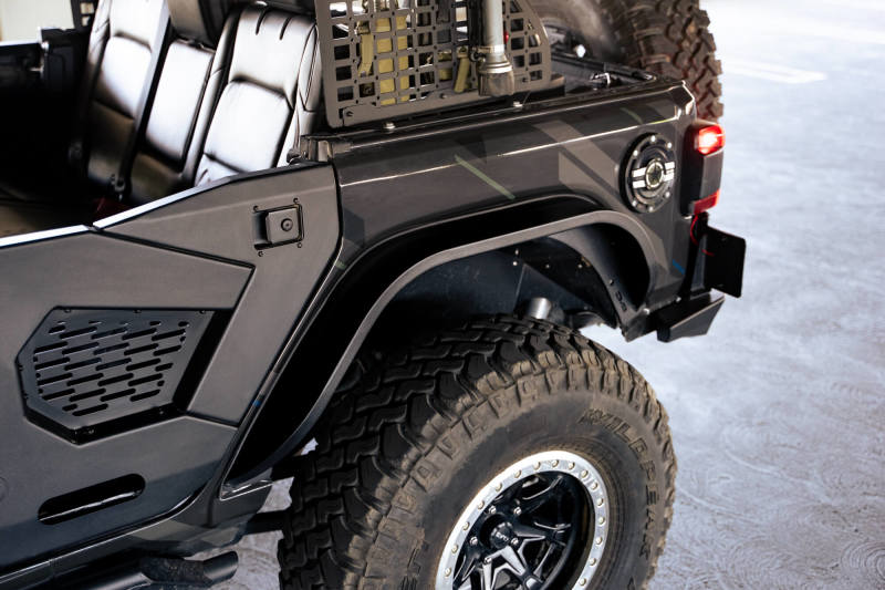 DV8 Offroad 18-23 Jeep Wrangler JL Slim Fender Flares - #FDJL-07
