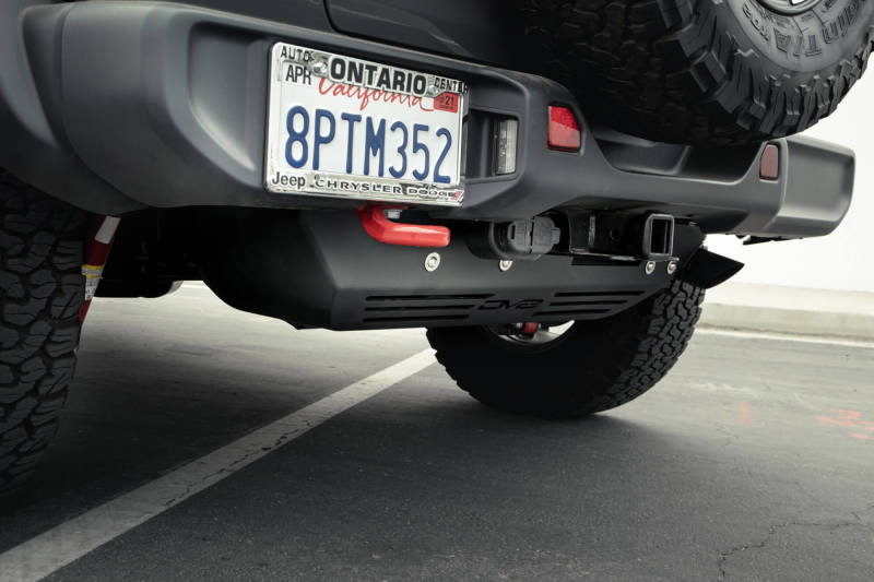 DV8 Offroad 20-22 Jeep Wrangler JL (3.0L Diesel) Rear Diff Skid Plate for Dana 44 - #SPJL-05D