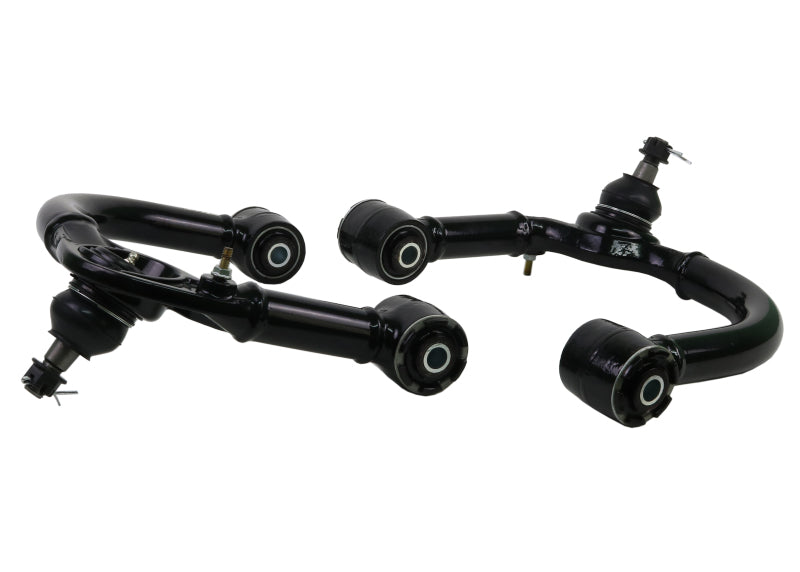 Whiteline KTA249 Front Upper Control Arms Fixed Offset for 2003-2024 Toyota 4Runner, 2010-2023 Lexus GX460, 2007-2014 Toyota FJ Cruiser and More