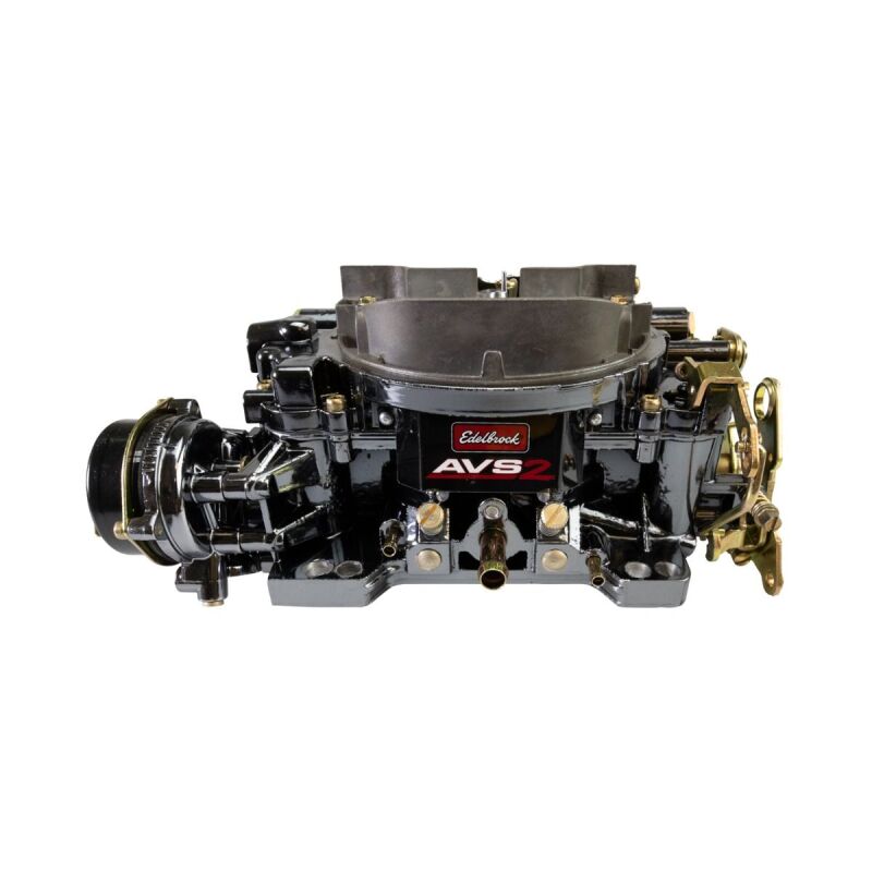 Edelbrock 1906-BP Carburetor AVS2 Series 650 CFM Electric Choke - Black Plasma Finish
