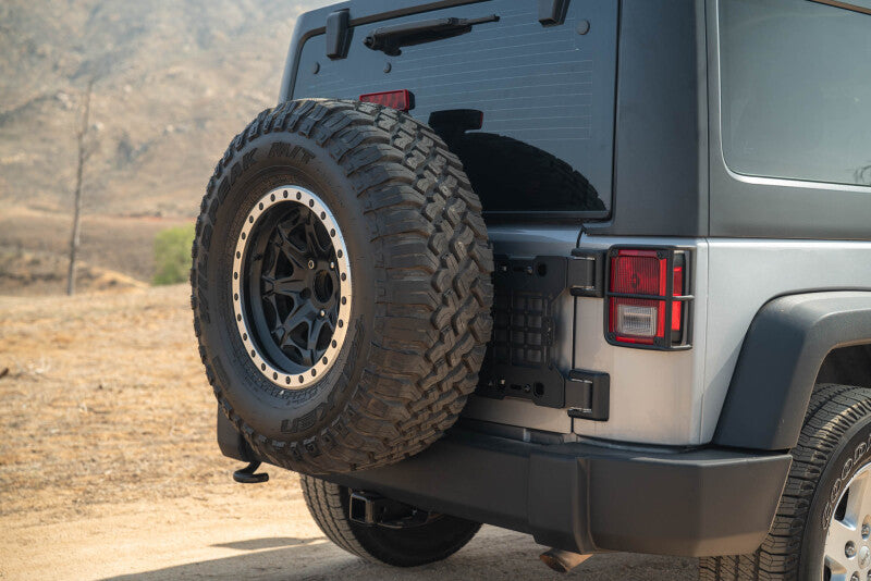 DV8 Offroad 2007-2018 Jeep Wrangler JK Tailgate Reinforcement Molle Panel - #TCJK-04