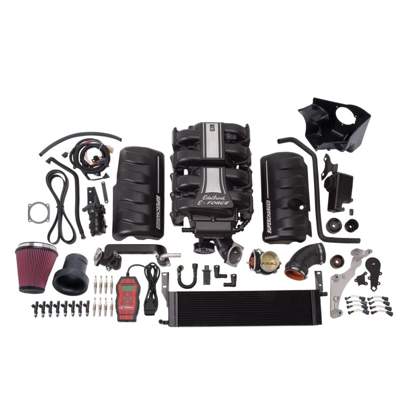 Edelbrock 15856 Supercharger Stage 2 - Track Kit 2005-2009 Ford Mustang 4.6L 3V with Tuner
