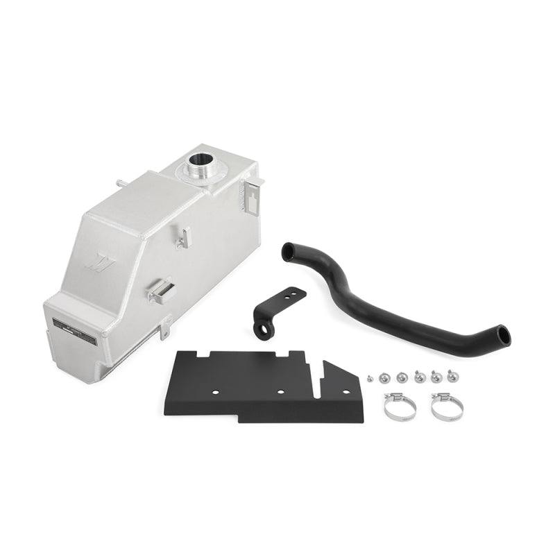 Mishimoto 11-19 Ford 6.7L Powerstroke Aluminum Degas Tank - Natural - #MMRT-F2D-11PN