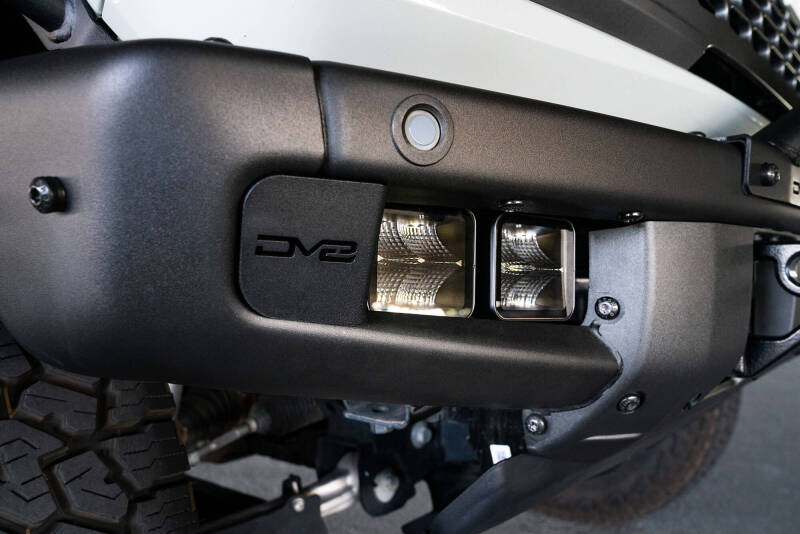 DV8 Offroad 21-22 Ford Bronco Factory Bumper Pocket Light Mount (Pair) 3in LED Pod Lights - #LBBR-05