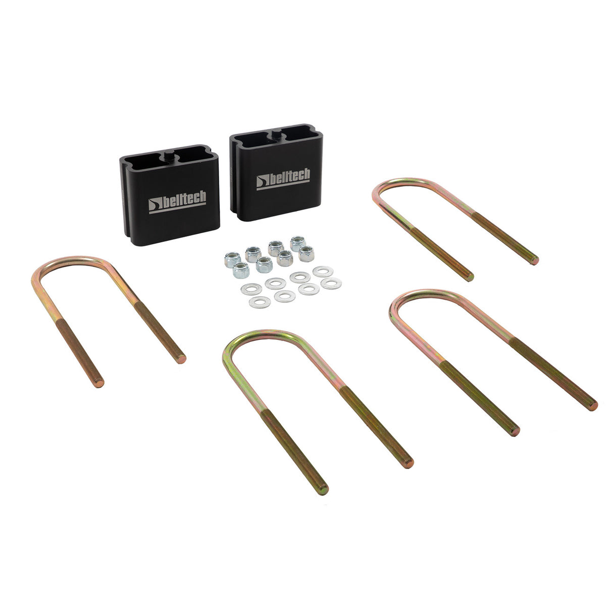 Belltech Lowering Block Kit 4in Extruded Blocks for 1982-2003 Chevy S10