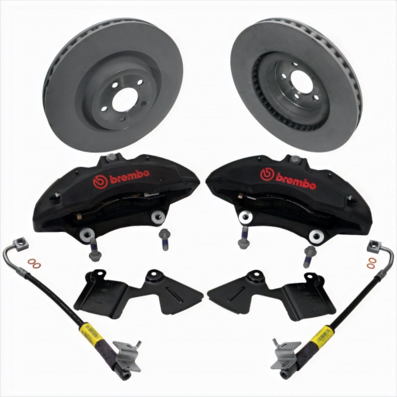 Ford Racing for 2015-2016 Mustang Performance Pack 6 Piston Front Brake Upgrade Kit