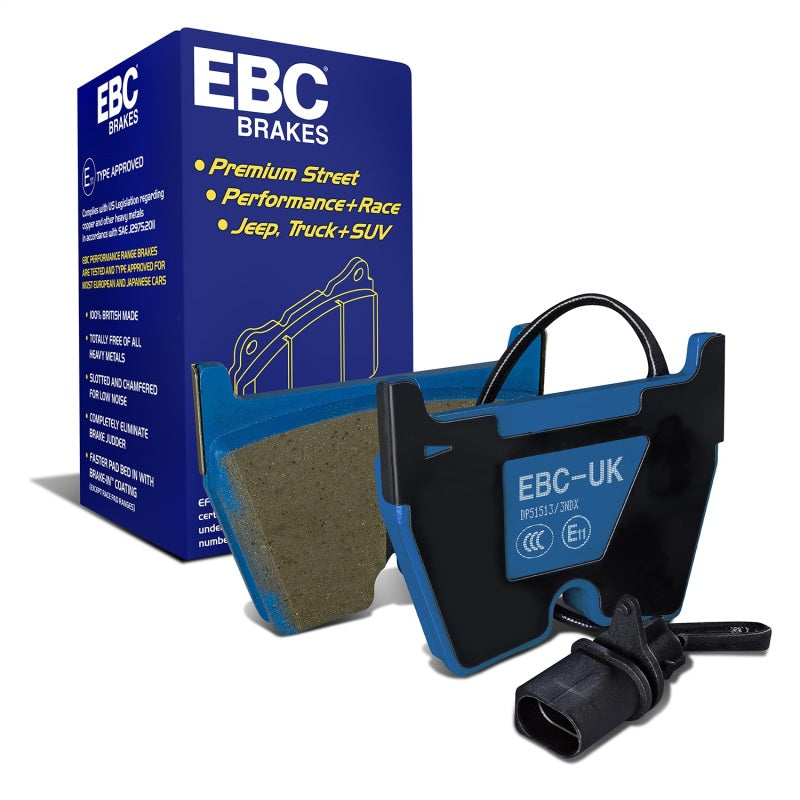 EBC 2018+ Audi TT RS Quattro 2.5L Turbo Bluestuff Front Brake Pads DP51513/3NDX