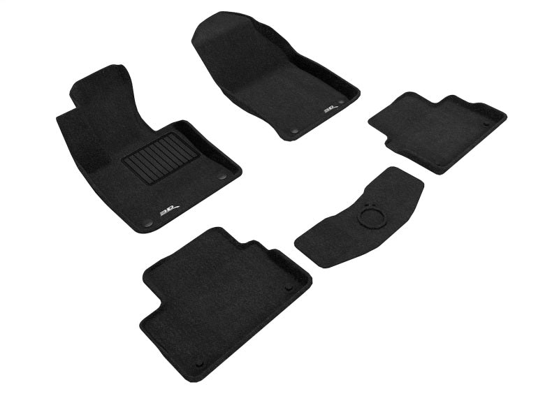 3D MAXpider Elegant Front & Rear Floor Mats for 2019-2021 Volvo S60/V60/V60 Cross Country