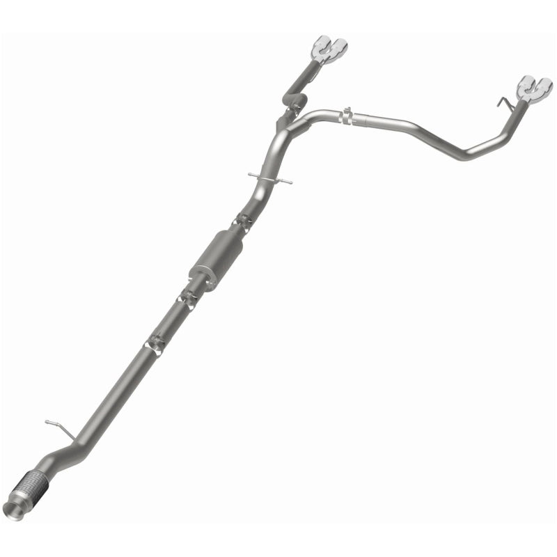 MagnaFlow 19489 2019 Chevrolet Silverado 1500 Quad Exit Polished Stainless Cat-Back Exhaust - #19489