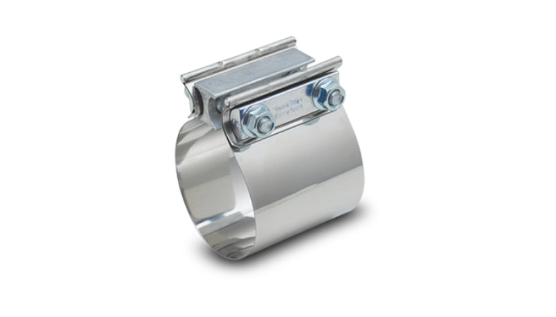 Vibrant Easy Seal SS Exhaust Sleeve Butt Joint Clamp for 2in O.D. Tubing